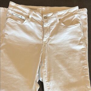NYDJ Marilyn Straight Women's Straight Leg Jeans -Optic White size 12